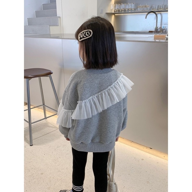 Áo dáng rộng thời trang hàn quốc xinh xắn dành cho bé