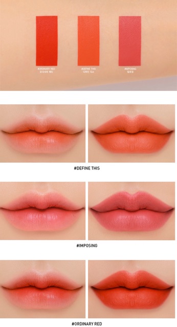 Son Kem Lì 3CE Soft Lip Lacquer