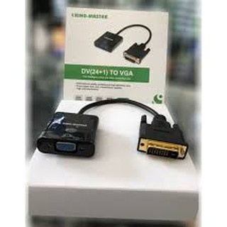 Cáp chuyển dvi 24+1 ra vga kingmaster - full box - bảo hành 6 tháng- chính hãng 100%