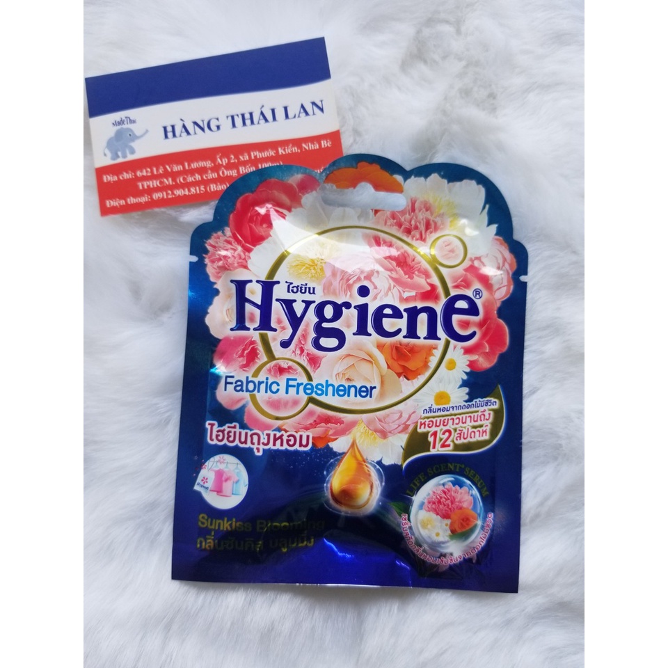 Túi Thơm Hygiene Thái Lan Màu Xanh Sunkiss