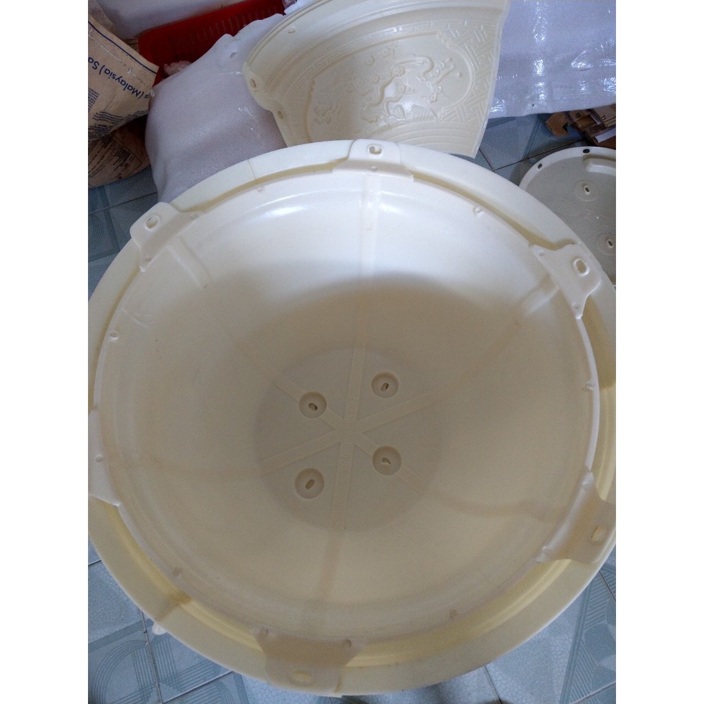 Khuôn tròn 60: Khuôn đúc chậu cảnh ABS tròn 60