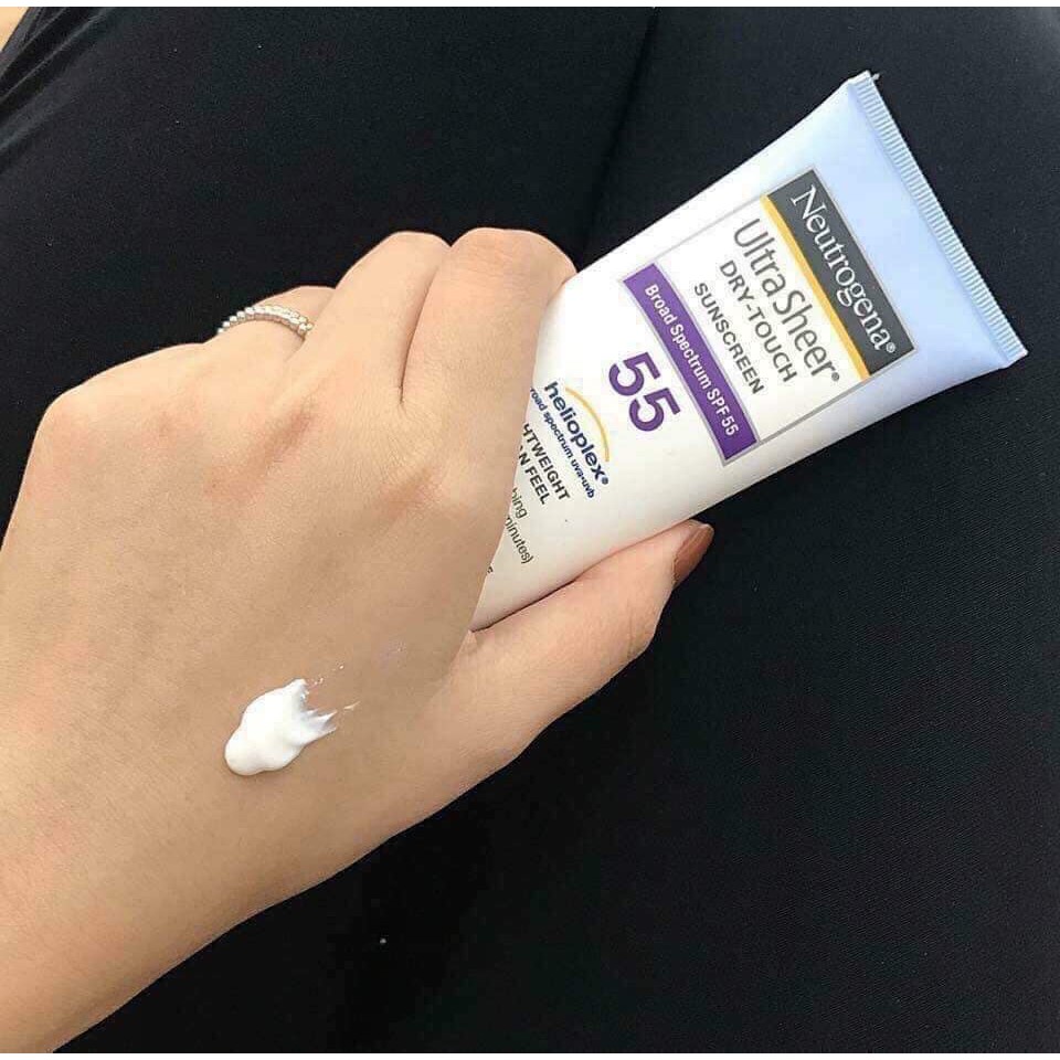 Kem chống nắng Body neutrogena Ultra Sheer Dry Touch Sunlock Spf 55