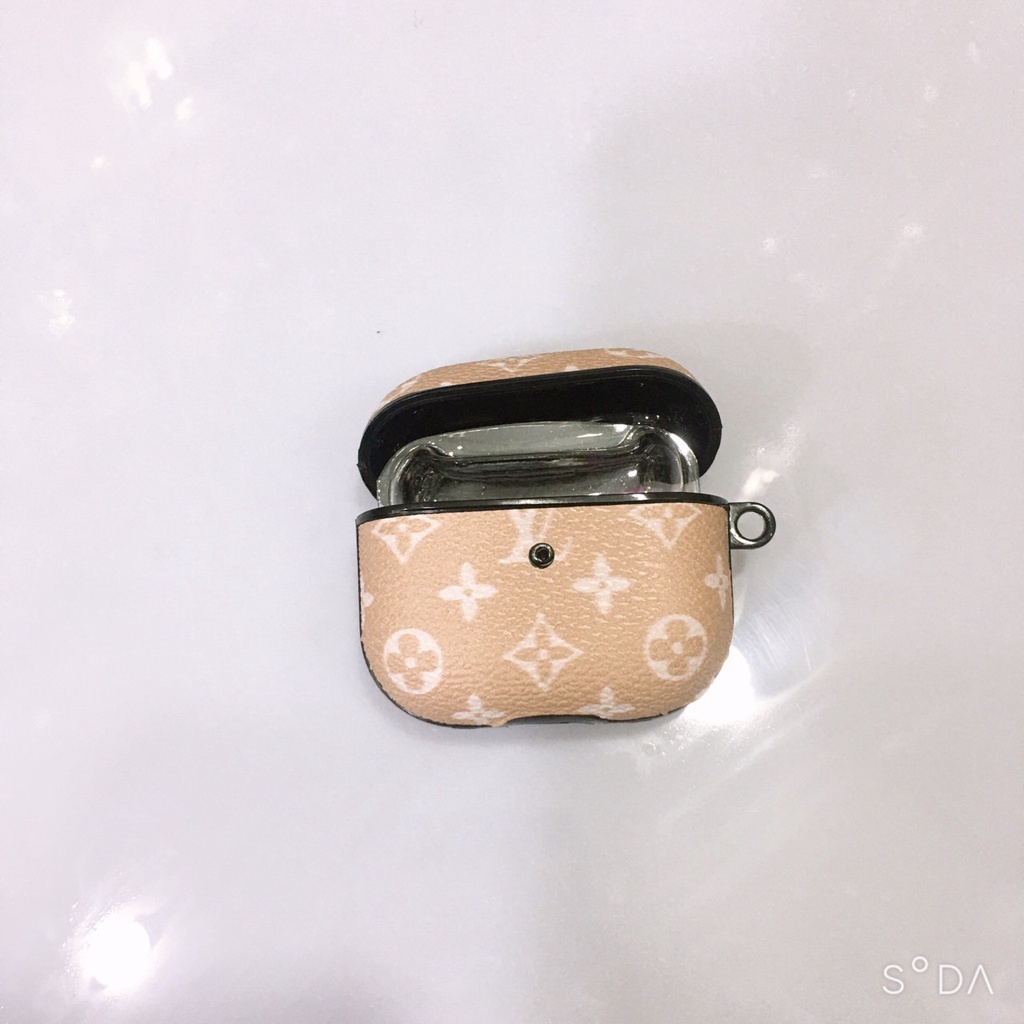 Case AirPods 1/2/ Pro / Airpods 3 Case nhám hiệu sang trọng - Tặng kèm móc khóa inox