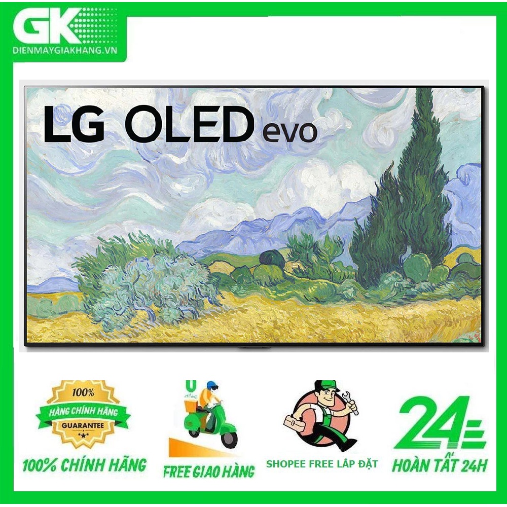 55G1PTA   - MIỄN PHÍ CÔNG LẮP ĐẶT -Smart Tivi OLED LG 4K 55 inch 55G1PTA Mới 2021