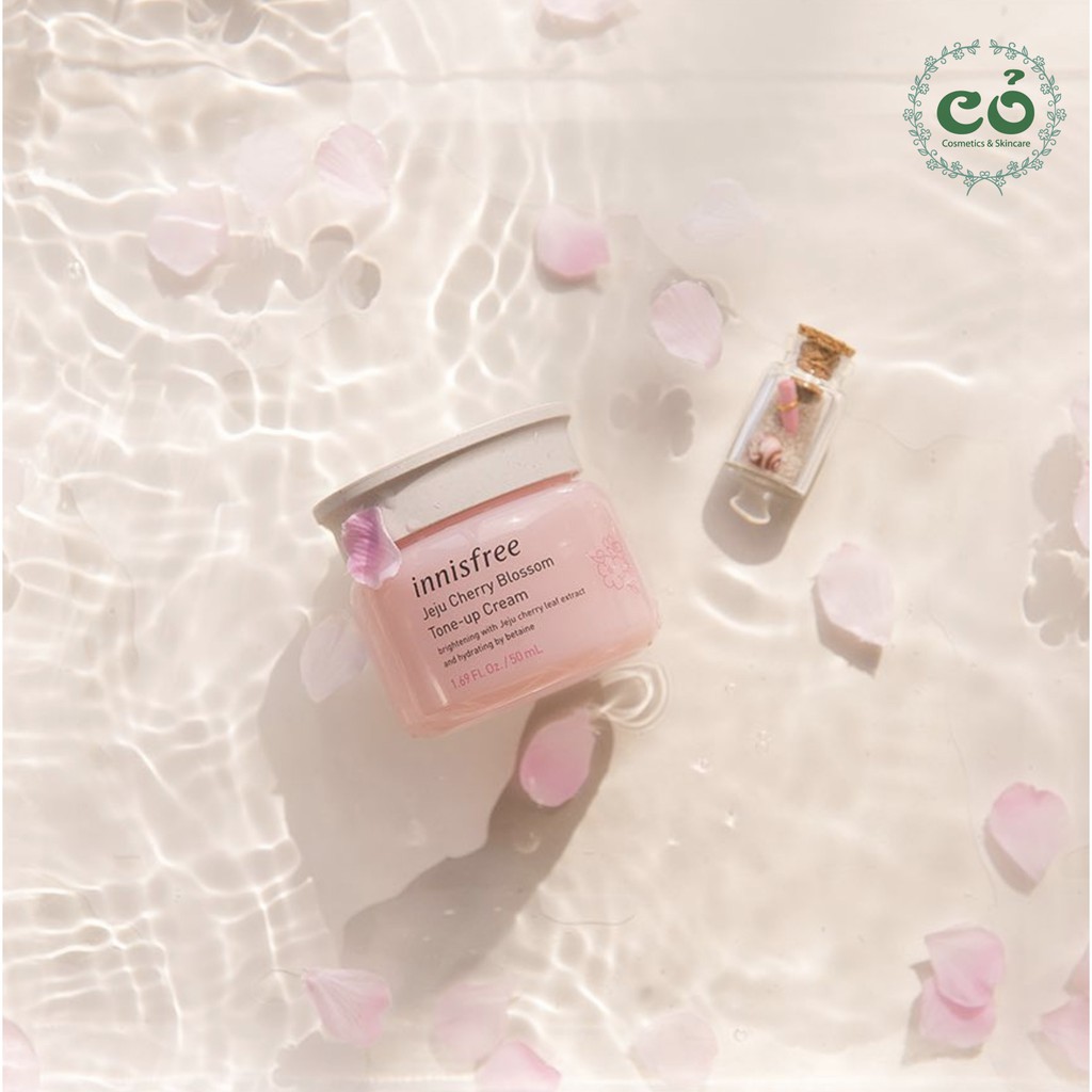 Kem Dưỡng Trắng Nâng Tông Da Innisfree Jeju Cherry Blossom Tone-Up Cream 50ml | BigBuy360 - bigbuy360.vn