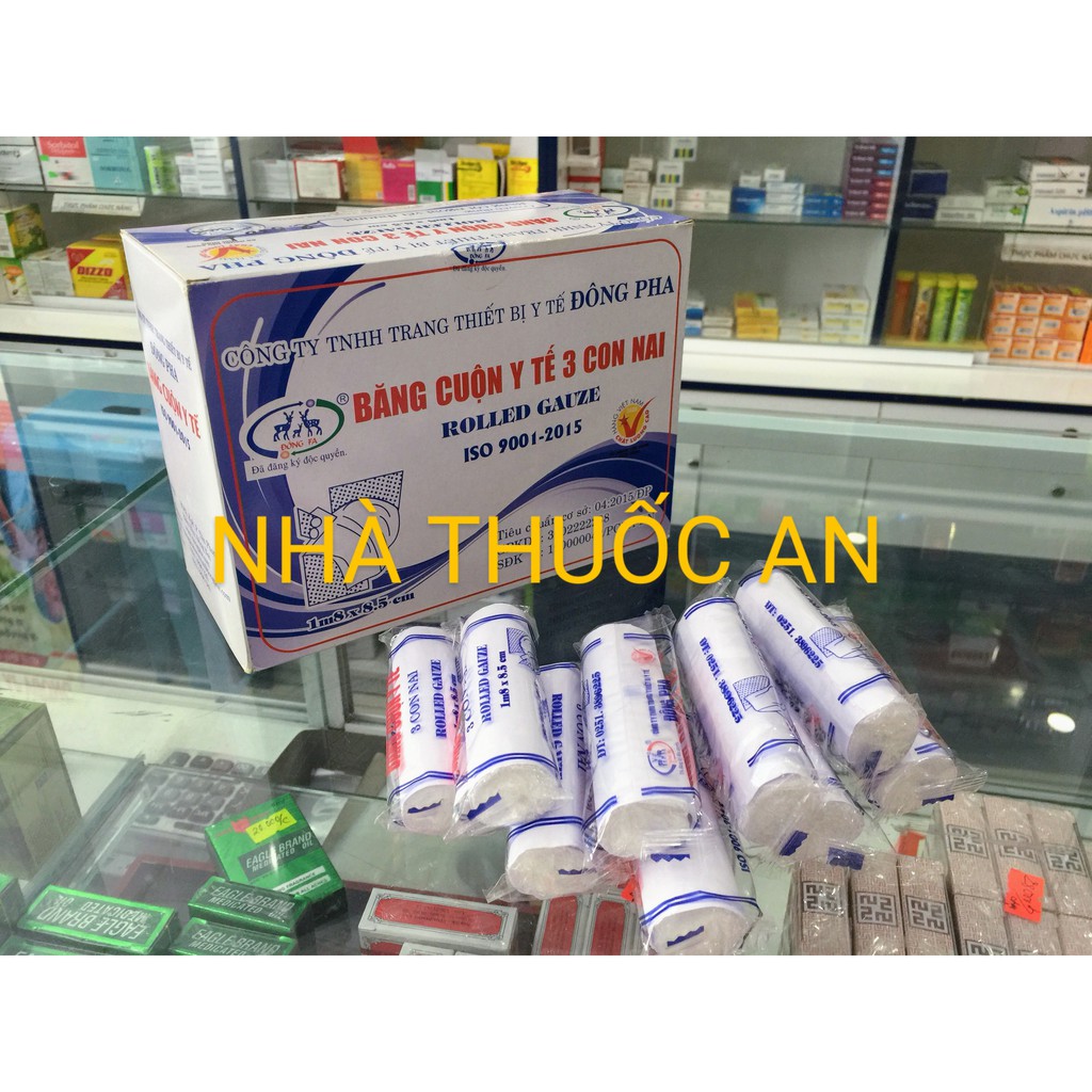 Gạc cuộn y tế vô khuẩn Đông Pha