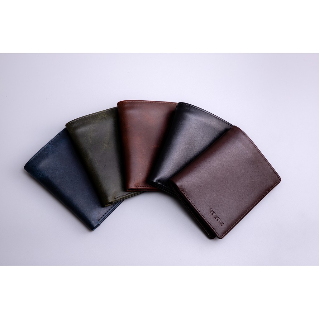 [Mã WABRWB24 giảm 30K đơn 99K] Ví nam - nữ thời trang da bò thật TRITA RVN001 nhiều màu | BigBuy360 - bigbuy360.vn