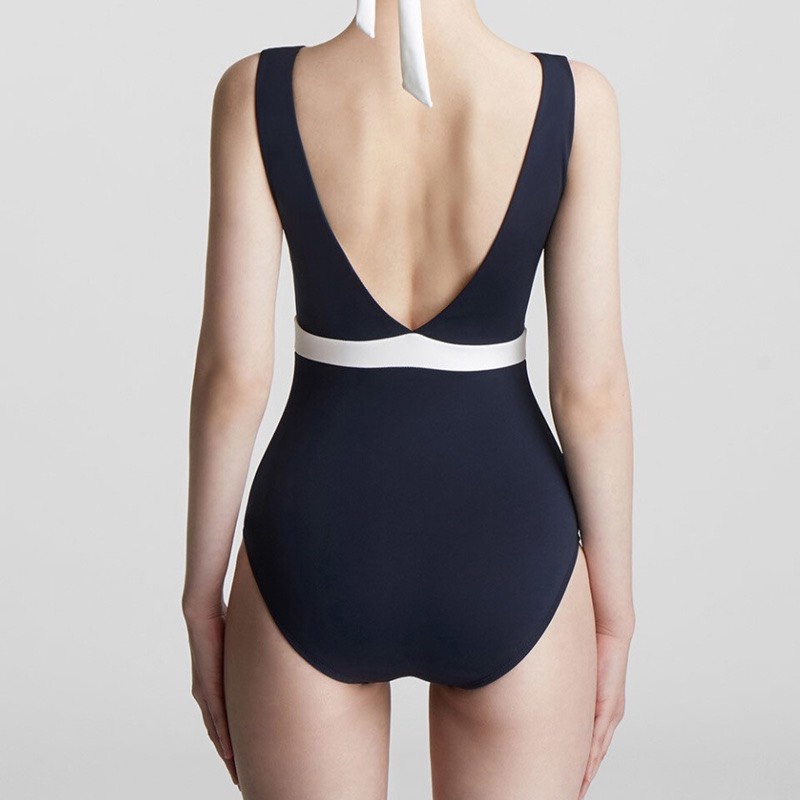 Bikini đồ bơi nữ 1 mảnh bodysuit liền kín đáo sang trọng, đồ bơi một mảnh khoét lưng quyến rũ tôn dáng cao cấp Cici
