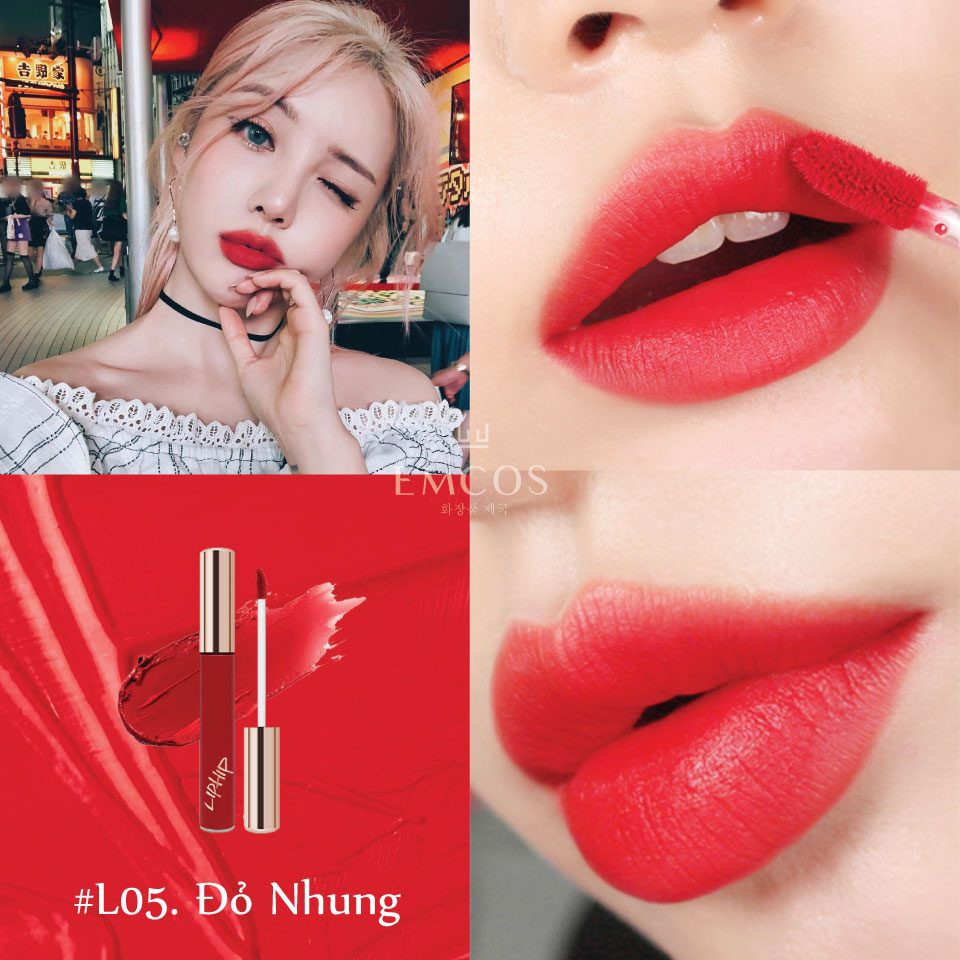 Son Môi tint, Lipstick Liphip Longlasting Lip Matte Son Hàn Quốc, Cực Xinh Đẹp | BigBuy360 - bigbuy360.vn