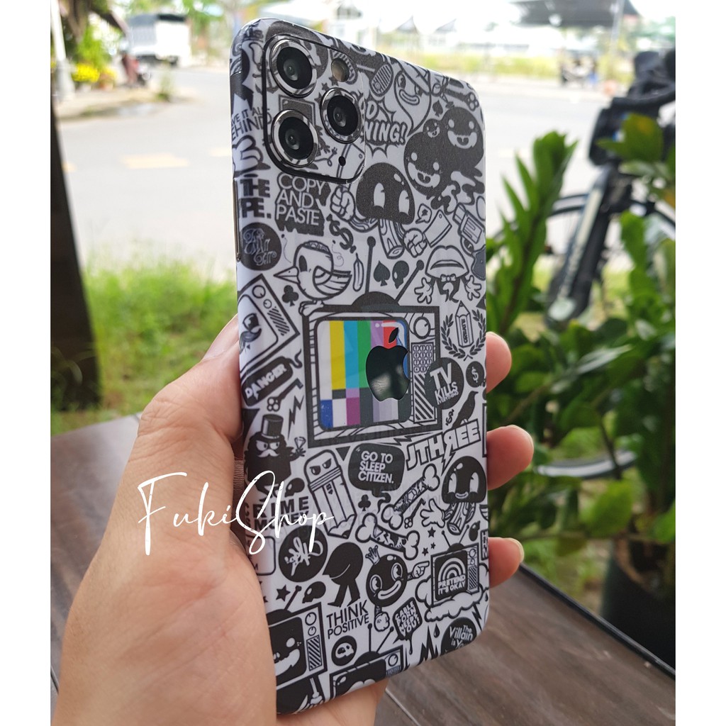 Tấm dán Skin IPHONE FULL VIỀN |SM05| Dành Cho 12 Pro Max 11 Pro max X XS XR XSMAX 6Plus 7Plus 8Plus ip5 ip6 ip7 ip8