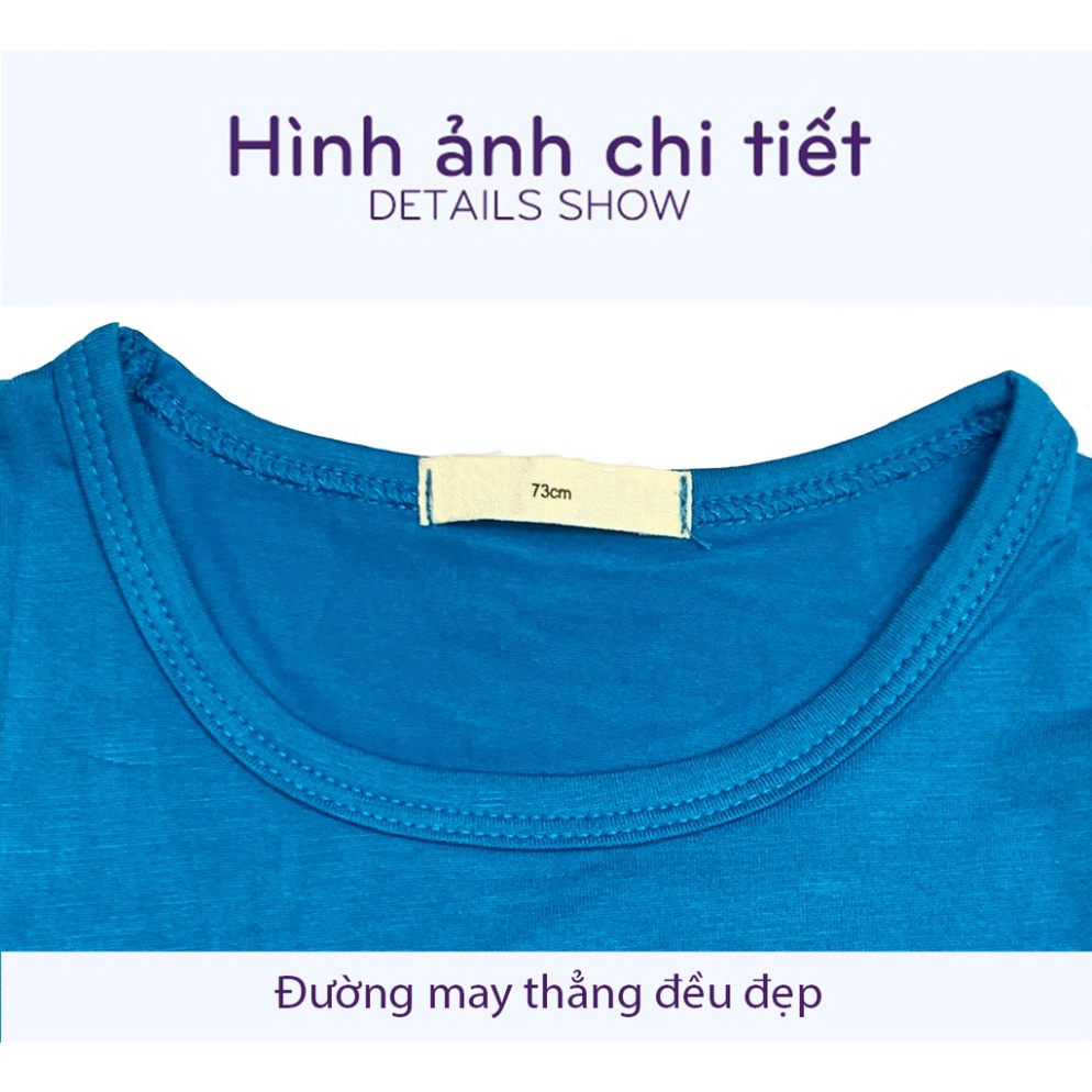 Áo Ba Lỗ Cho Bé Trai Bé Gái, Áo Ba Lỗ Xuất Dư Chất Thun Lạnh Thoáng Mát Họa Tiết Dễ Thương