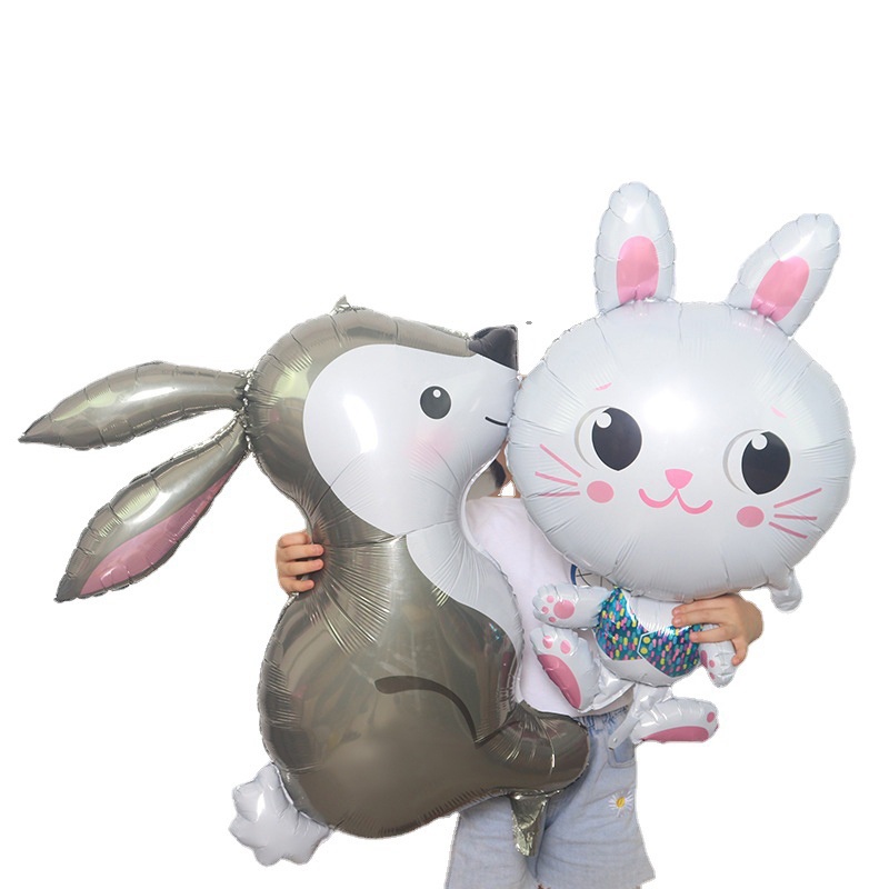 Bong Bóng Hình Động Vật Dễ Thương 66*76CM