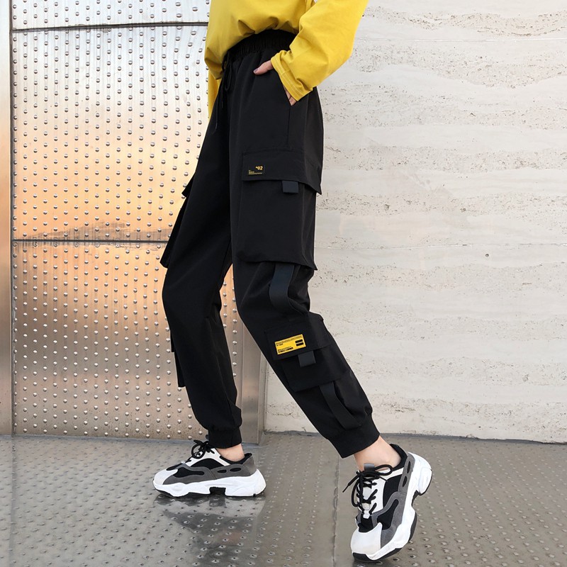 Quần Thể Thao Ống Rộng Phong Cách Harajuku Hàn Quốc Mới 2020 Cho Nữ | BigBuy360 - bigbuy360.vn