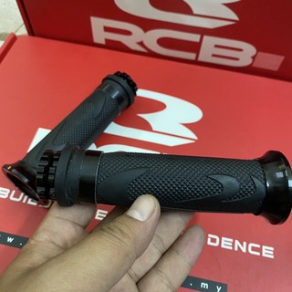 Bao tay tay nắm cao su có gù giống kiểu X1R - màu đen - cực bám tay lái