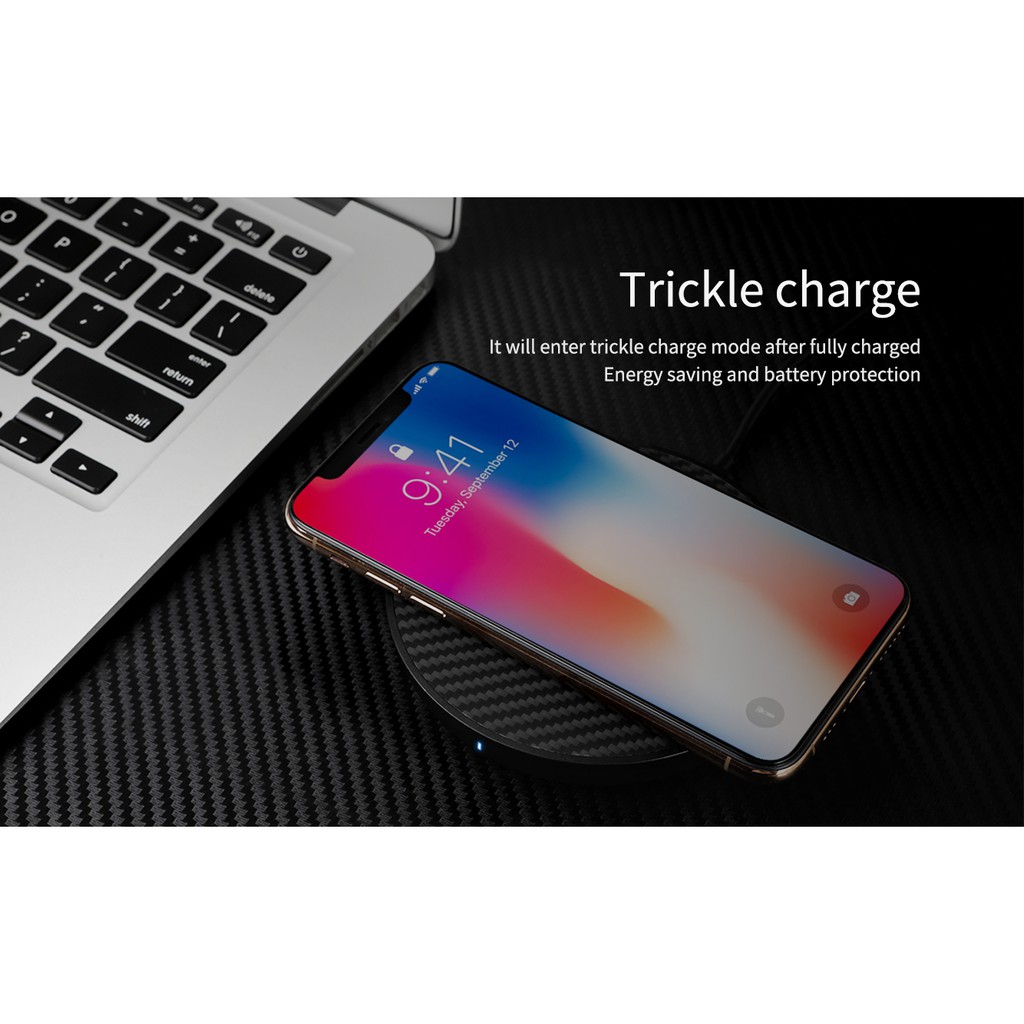 Đế sạc không dây sạc nhanh Nillkin PowerFlash wireless charger - Huco Việt Nam