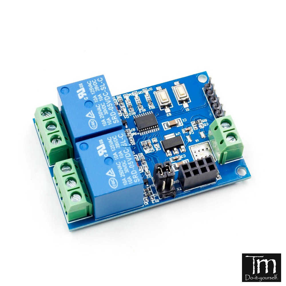 Modul Relay ESP8266 Mini 2 Kênh 5V Cho IOT
