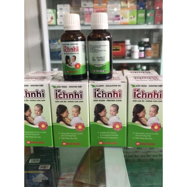 Dầu tràm ích nhi - Chính hãng Công ty Nam Dược - Chai 30ml