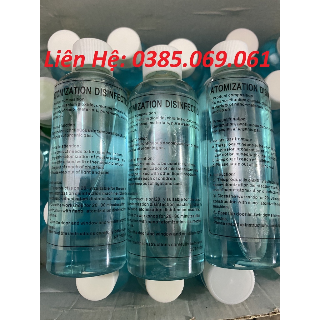 Dung Dịch Nano Bạc Tạo Khói Cho Máy Phun Khói Hakawa, Hyundai HD2021-2022