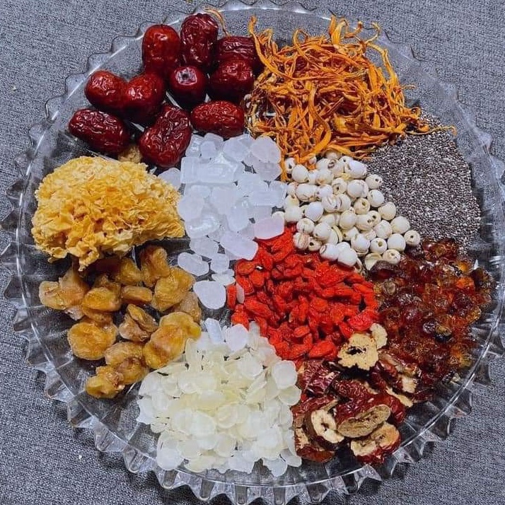 Chè Tuyết Yến Dưỡng Nhan 13 vị Set nấu 20 chén chè thơm ngon