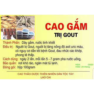 💥 (100G) CAO GẮM ĐỎ LÀO CAI - TỐT CHO NGƯỜI BỊ GOUT (GÚT)