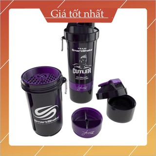 Bình lắc shaker 3 ngăn Smartshaker Jay Cutler 800ml