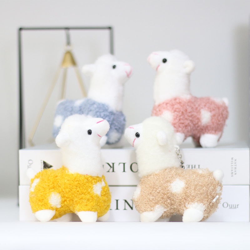 Thú Nhồi Bông Hình Lạc Đà alpaca Dễ Thương