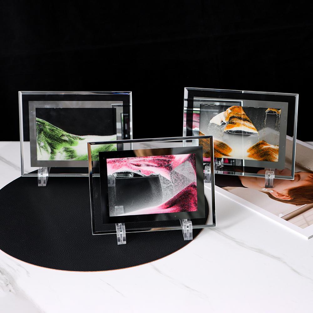 Tranh Cát 3D Nhiều Màu Sắc Dùng Trang Trí Nhà Cửa