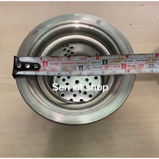 Bầu Xả Chậu Rửa Chén Bát inox 304 Phi 110mm, 140mm