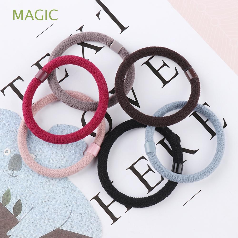 Dây cột tóc co dãn màu kẹo ngọt thời trang cho nữ