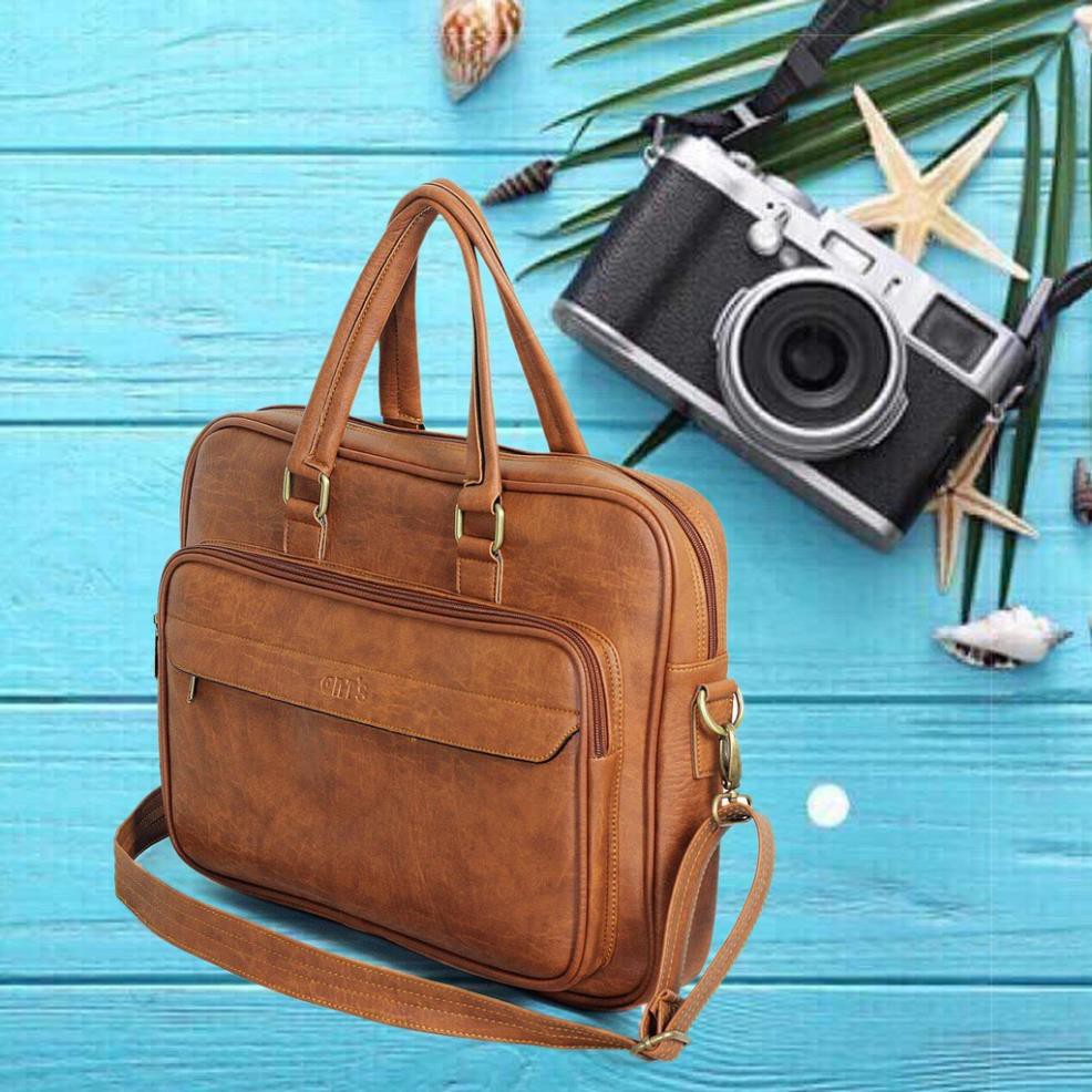 Cặp da nam công sở Cao Cấp bò lợt thời trang [HÀNG XUẤT KHẨU] | BigBuy360 - bigbuy360.vn