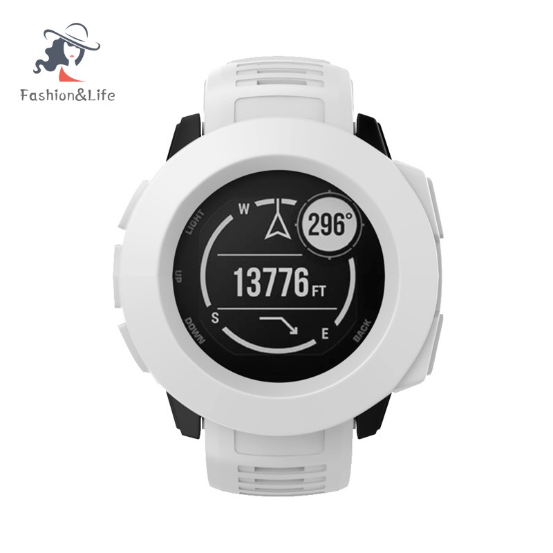 Ốp Silicone Bảo Vệ Mặt Đồng Hồ Thông Minh Garmin Instinct