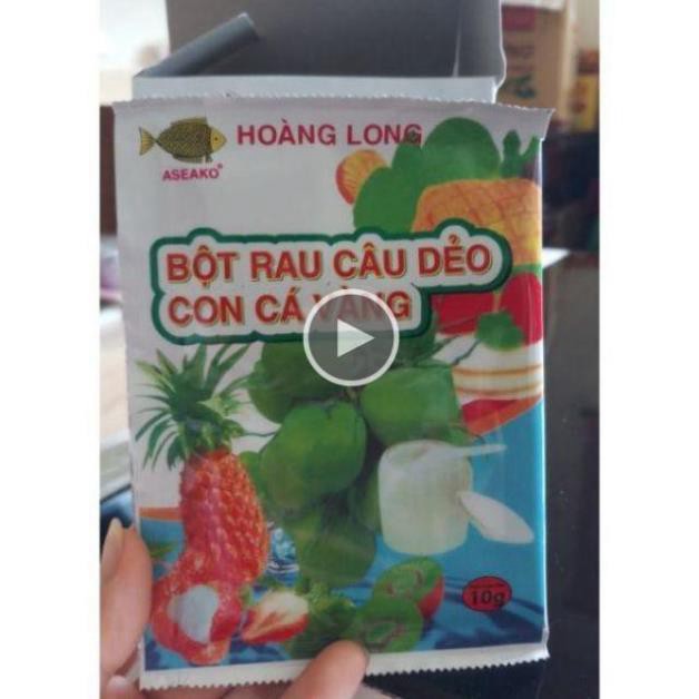 1 gói Bột rau câu dẻo con cá vàng làm miến keto - Healthy luca333