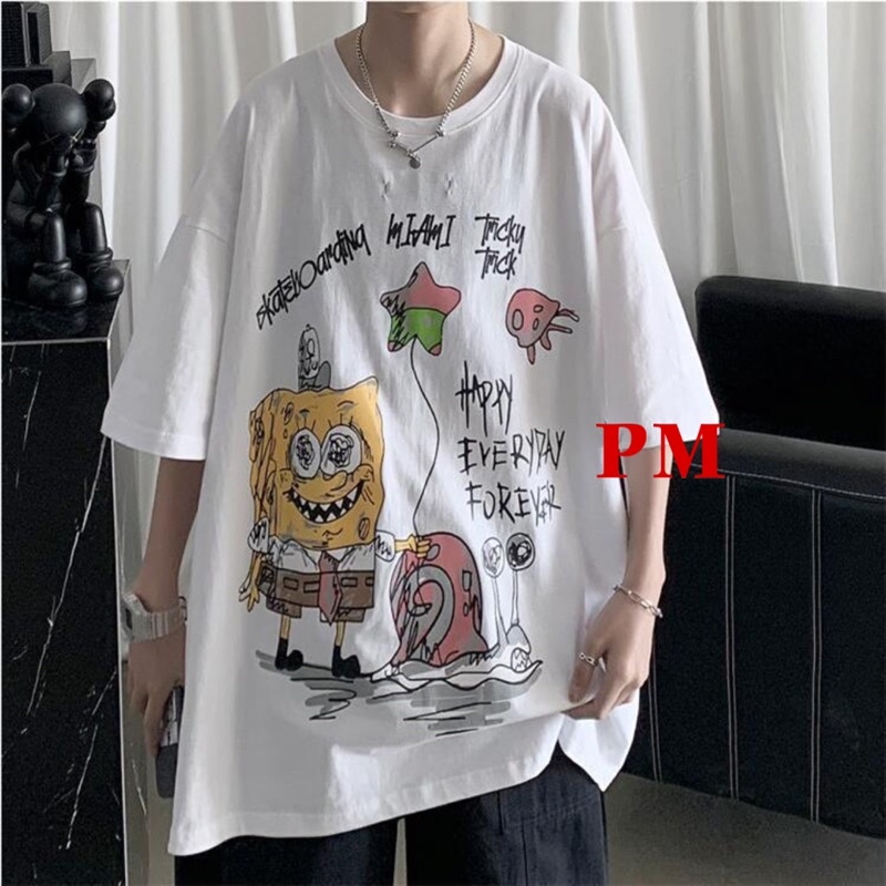 Áo phông mặt vuông cười PM11