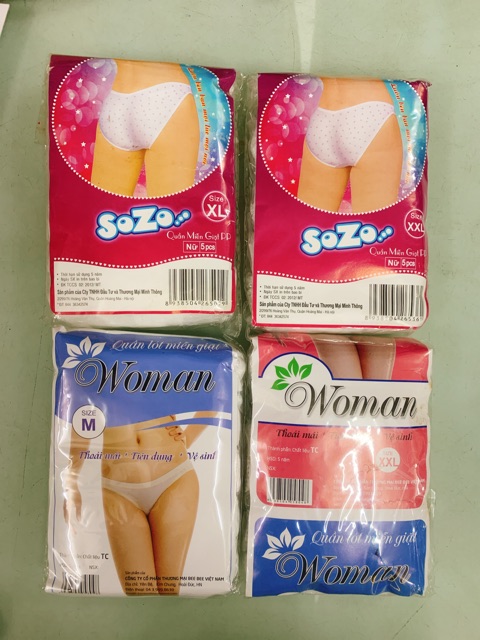 TÚI 5 CHIẾC QUẦN LÓT CAO CẤP DÙNG 1 LẦN/ QUẦN LÓT GIẤY