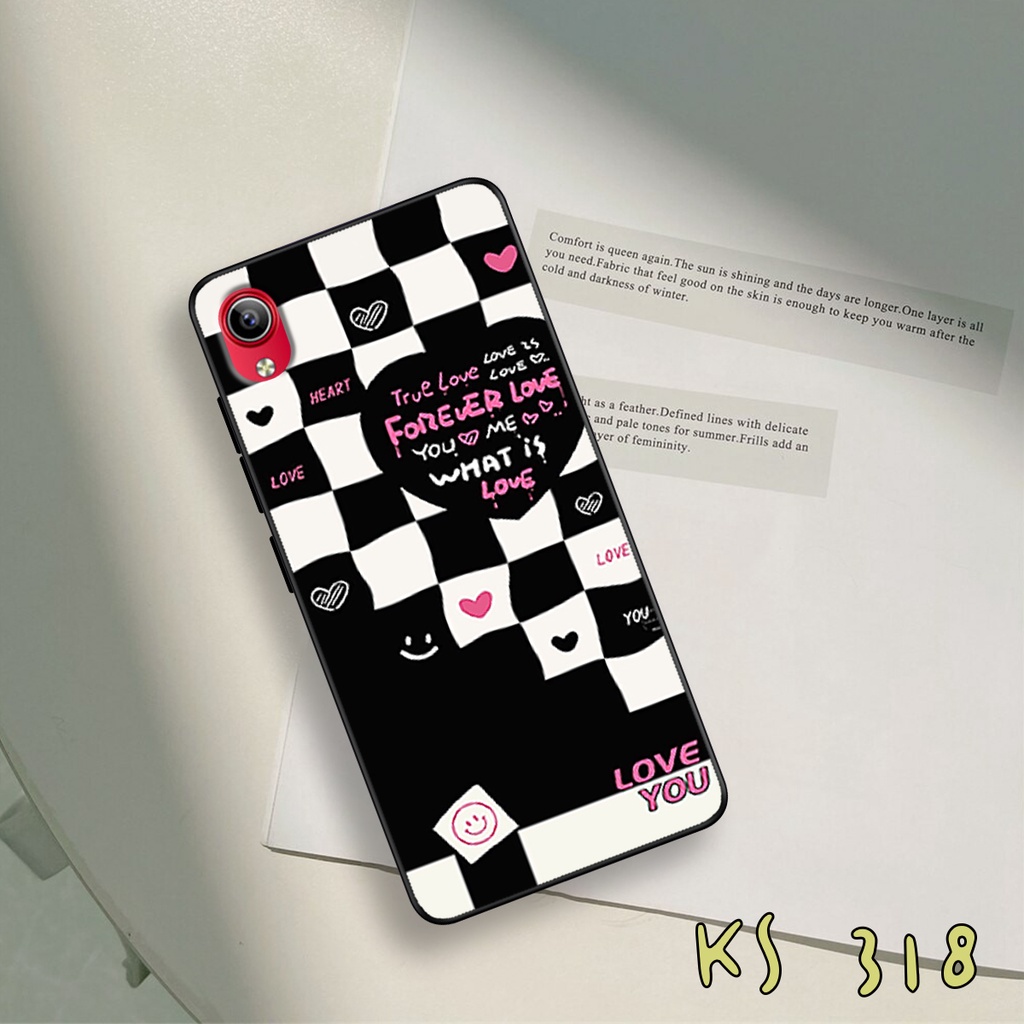 Ốp lưng Vivo Y91c - Vivo Y93 - Ốp in hình họa tiết caro bền, đẹp