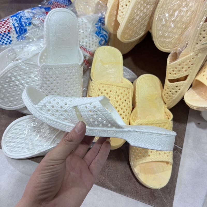 [Hàng Thái Xịn] Dép Tổ Ong Thái Màu Vàng Siêu Dày Dặn, Đế 2,5cm