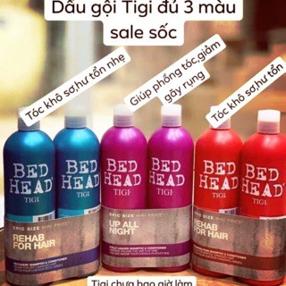 Bộ Dầu gội xả Tigi Bed Head siêu phục hồi