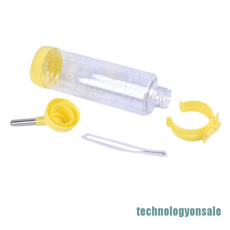 Bình uống nước nhựa treo lồng cho chuột hamster