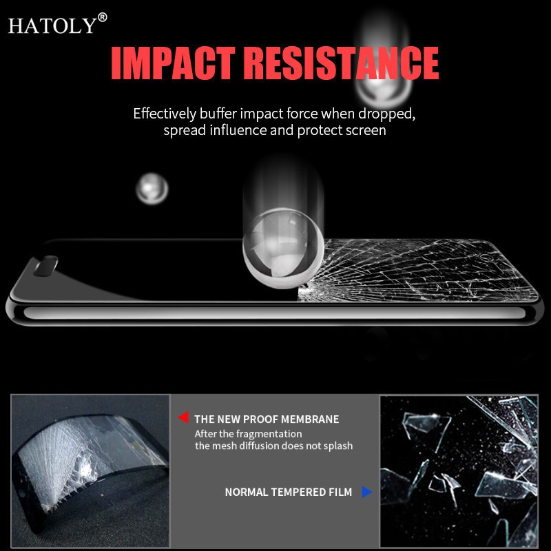 Kính cường lực bảo vệ toàn màn hình cho điện thoại Samsung Galaxy Note 20 Ultra 10 10+ S20 Ultra S10 S10+ S20+ Plus 5G