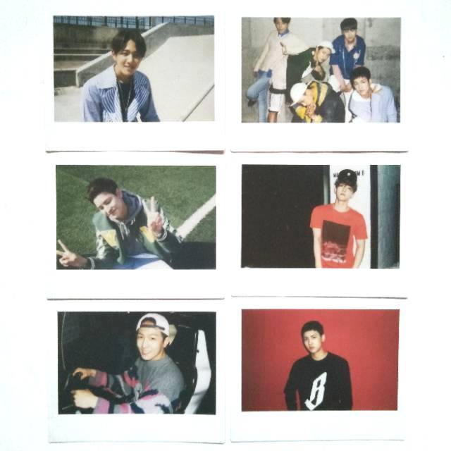Polaroid Album Ca Sĩ Junhoe Hanbin Bobby Jinhwan Donghyuk Chanwoo