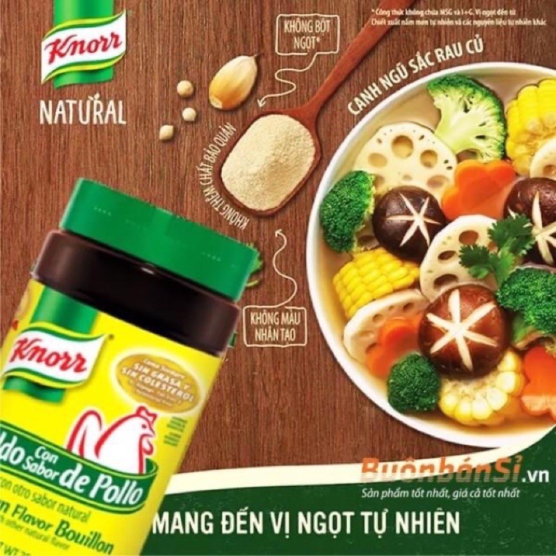 BỘT NÊM GIA VỊ KNORR 1,14kg CỦA MỸ