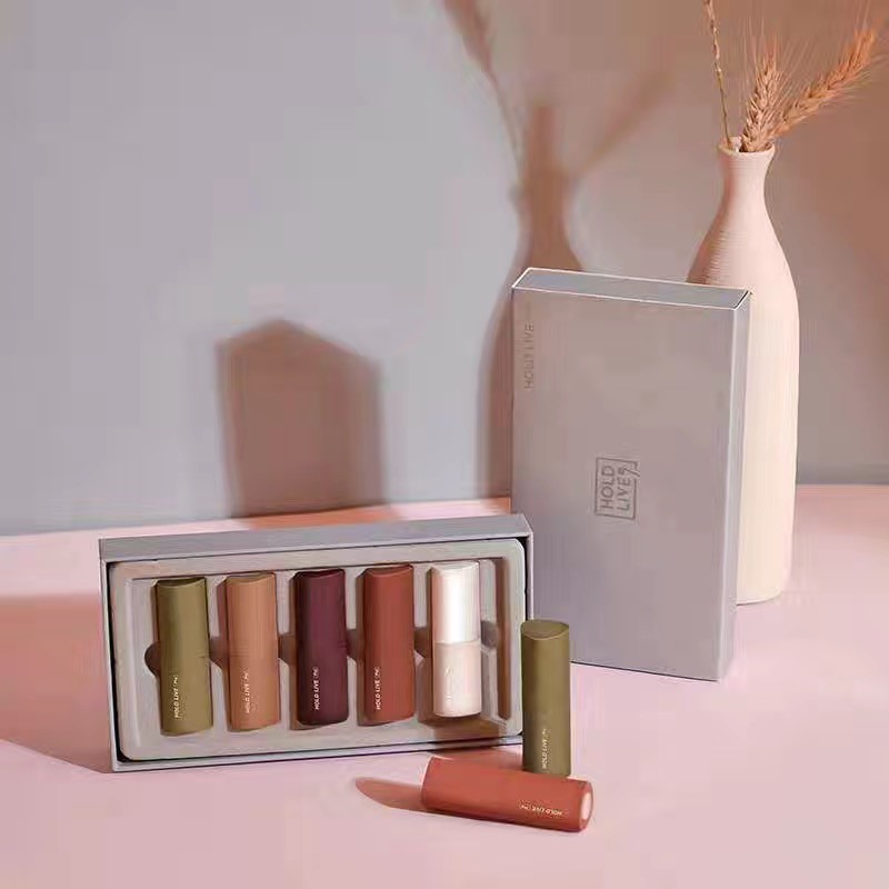 (hàng Mới Về) Set Son Môi Hold Live Chất Nhung Lì Màu Sắc Thời Trang | BigBuy360 - bigbuy360.vn