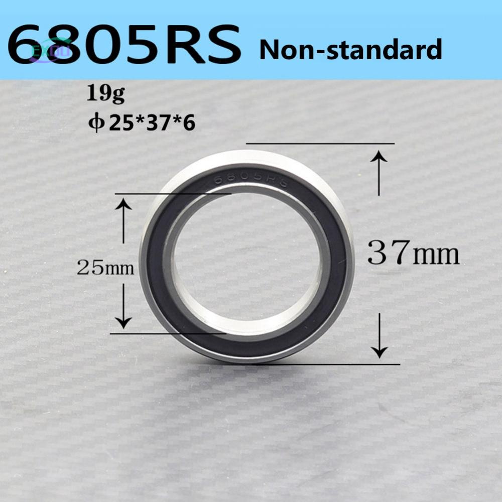 SHIMANO Bộ 2 Vòng Bi 6805-6 25x37x6mm Cho Xe Đạp Chất Lượng Cao HT2 BB51