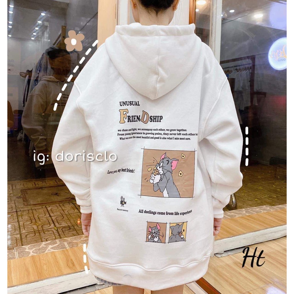 Áo hoodie 3d Mèo HTH1120