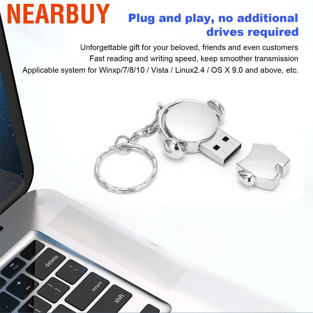 Usb 2.0 Bằng Kim Loại Hình Hoạt Hình | BigBuy360 - bigbuy360.vn