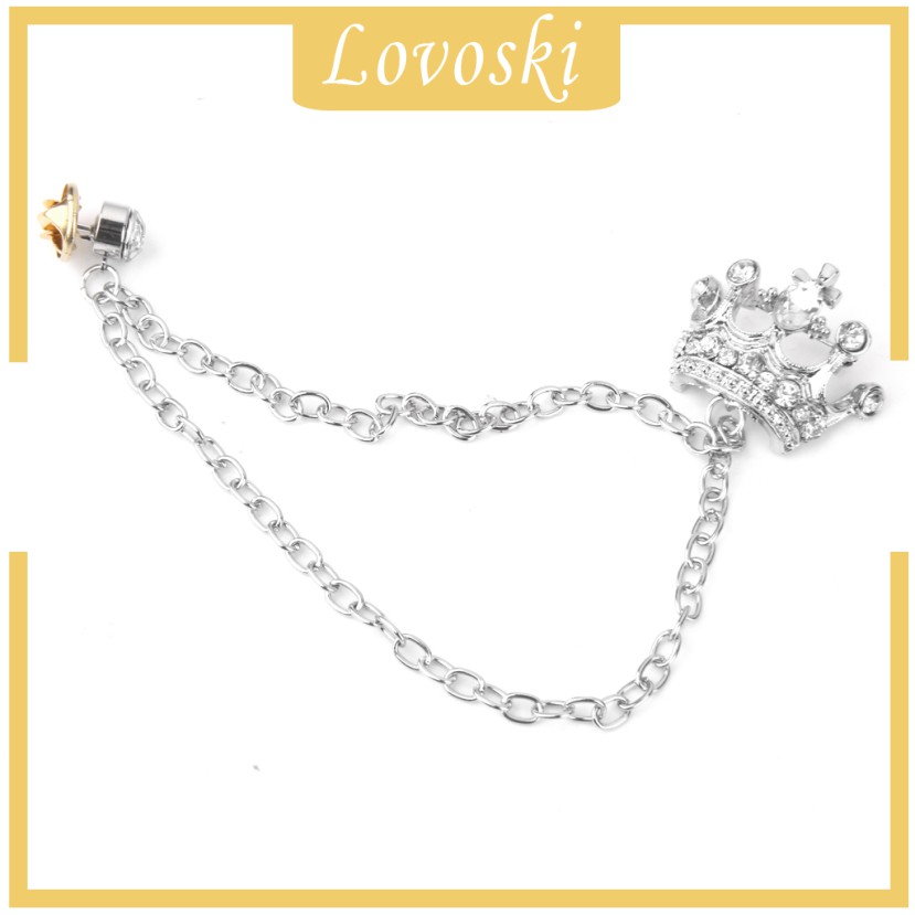 Ghim CàI ÁO HìNh Vương MiệN ĐíNh Kim Cương Giả ThờI Trang Cho Nữ