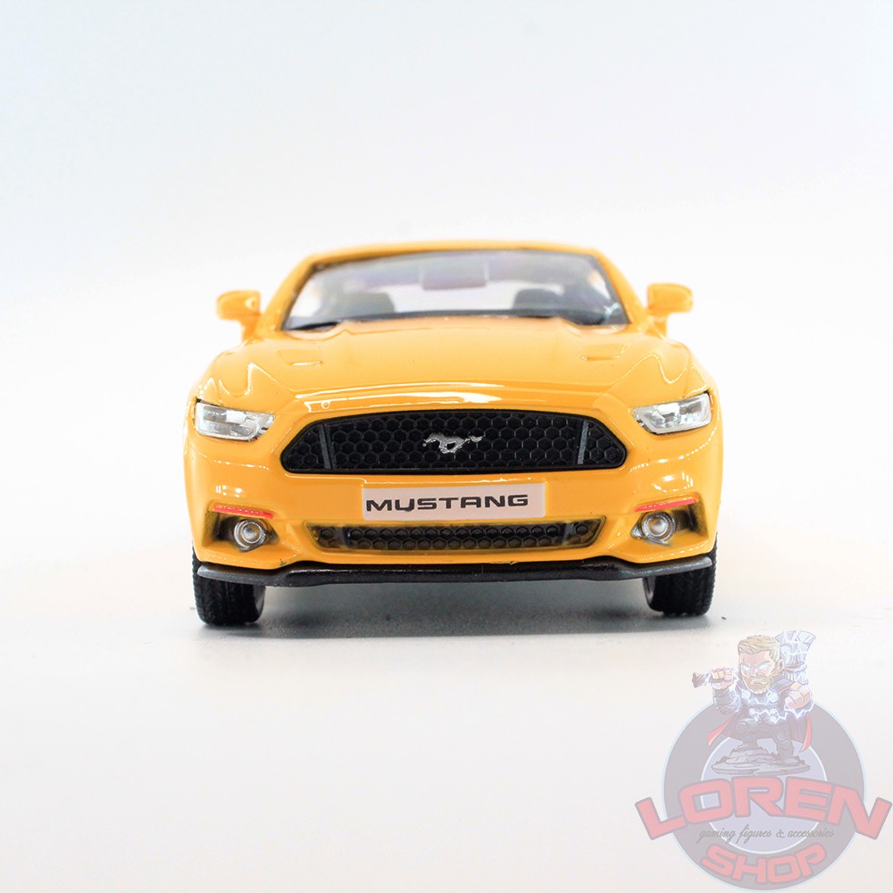 Mô hình ô tô kim loại Ford Mustang 2015 tỷ lệ 1:36, xe hơi thể thao đồ chơi chạy cót lorenshop