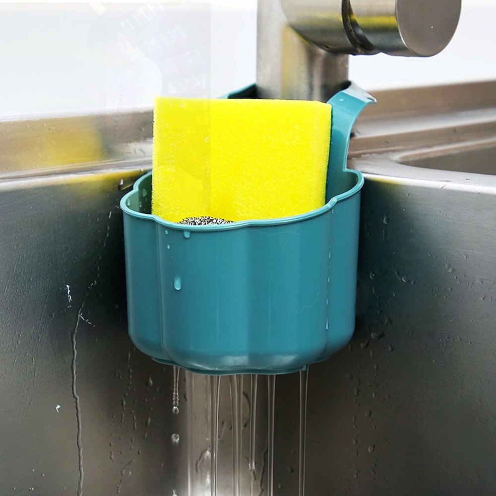 Giá Đỡ Đựng Mút Rửa Chén Đa Năng Gắn Vòi Nước Bồn Rửa Chất Lượng Cao