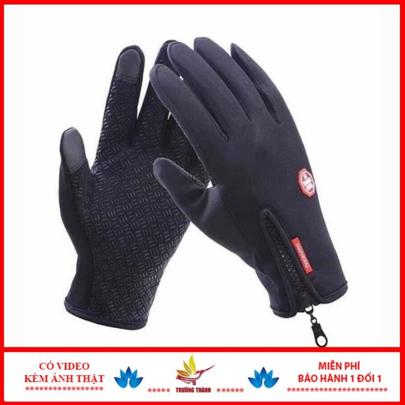 Gang Tay Lót Nỉ Chống Thấm Nước Có Cảm Ứng