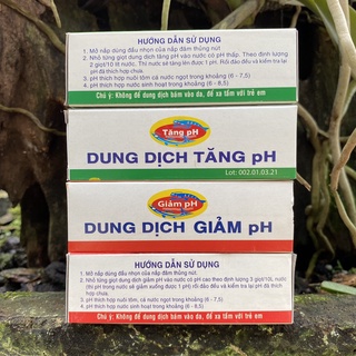 Dung dịch tăng giảm ph cho hồ cá thủy sinh